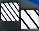 Le Google Pixel 10 Pro Fold (à droite) vacille beaucoup moins que son prédécesseur. (Source de l'image : Android Central, YouTube)