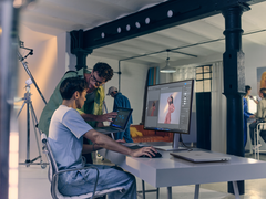 Le moniteur HP Series 7 Pro a été présenté au salon CES 2026 (source d'image : HP)