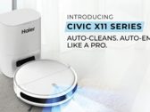 Lancement des nouveaux aspirateurs robots Civic X11 de Haier (Image source : Haier)