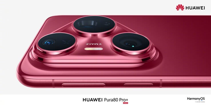 Huawei dévoile le design du Pura 80 Pro+ pour la première fois