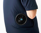 Une marque de mode japonaise souhaite lutter contre les chemises trempées de sueur à l’aide de deux ventilateurs.