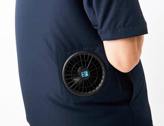 Une marque de mode japonaise souhaite lutter contre les chemises trempées de sueur à l’aide de deux ventilateurs.