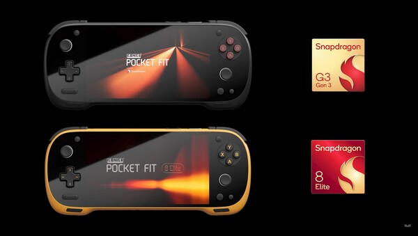 Le Konkr Pocket Fit sera équipé d'un processeur Snapdragon G3 Gen 3 et le Pocket Fit Elite d'un processeur Snapdragon 8 Elite. (Source de l'image : Ayaneo)