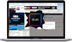 Le premier logiciel malveillant fonctionnant sur Apple M1-native a été découvert. (Source de l'image : Apple/PCRisk - édité)