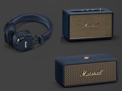 La collection Marshall Midnight Blue arrive juste à temps pour l'été. (Source : Marshall)