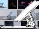 Le mystérieux ordinateur Microsoft Surface combine des éléments des lignes Book et Studio. (Image source : Ryan Smalley/David Breyer/Microsoft - édité)