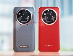 L&#039;Oukitel WP210 est doté d&#039;une batterie de 8 800 mAh dans un boîtier relativement robuste. (Source de l&#039;image : GSMArena)
