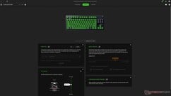 Razer Huntsman V3 Pro TKL 8KHz Synapse 4 paramètres d'actionnement