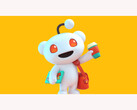 Illustration promotionnelle de Reddit Pro représentant la mascotte de la plateforme, Snoo, sur un fond jaune. (Source de l'image : Reddit)