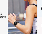 Galaxy La Watch FE est disponible en noir, argent et or rose (image source : Samsung)