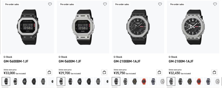 (Source de l'image : Casio)