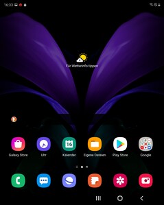 Galaxy Z Fold2 5G - Partie logicielle.