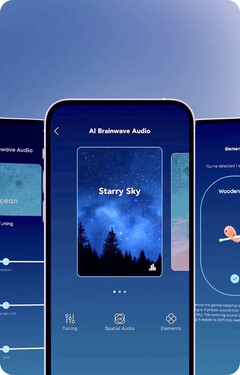 L'AI Brainwave Audio peut diffuser de la musique d'ambiance pendant le sommeil (Source : Anker)