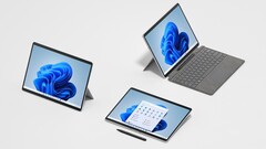 La Surface Pro 8 ressemble à la Surface Pro X, mais avec un matériel nettement supérieur. (Image source : Microsoft)