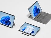 La Surface Pro 8 ressemble à la Surface Pro X, mais avec un matériel nettement supérieur. (Image source : Microsoft)