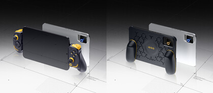 Manette et accessoire de prise en main pour la tablette