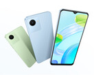 Le Realme C30 est disponible en vert bambou et bleu lac. (Image source : Realme)