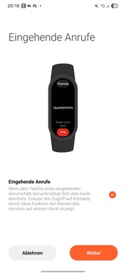 Configuration du Xiaomi Smart Band 10