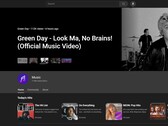 Page d'accueil de YouTube Premium (Source : Own)