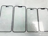 L'iPhone 14 et l'iPhone 14 Pro seront les plus petits iPhones phares que Apple lancera cette année. (Image source : Weibo)