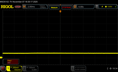 Pas de PWM (luminosité 4/10)