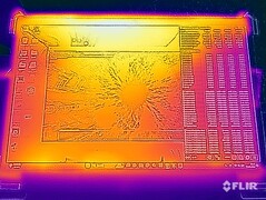 Test de résistance aux températures de surface (avant)