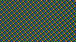 Structure des sous-pixels de l'écran de 7,6 pouces