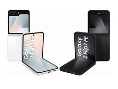Samsung ne devrait proposer le Galaxy Z Flip FE qu'en deux couleurs. (Source de l'image : via Evan Blass - édité)
