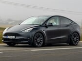 Une Tesla Model Y (Source de l'image : Michal Lauko via Unsplash ; recadré)