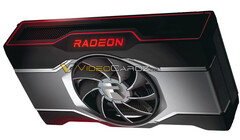 Nous ne pourrons peut-être jamais acheter l'AMD Radeon RX 6600 XT Reference Design, malheureusement. (Source de l'image : VideoCardz)