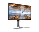 L'AOC U27U3X (en photo) dispose de deux ports HDMI 2.1, d'un port DisplayPort 1.4, d'un port USB-C (90W PD) et d'un port USB 3.2 Gen1. (Source de l'image : AOC)