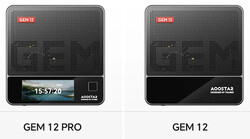 Aoostar GEM12 Pro et Aoostar GEM12 (Source : Aoostar)