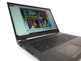 Le HP ZBook Fury 17 G7 est facilement lisible, quel que soit votre angle de vue