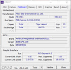 CPU-Z : Carte mère