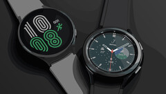 Il reste à savoir quand Samsung sortira sa prochaine smartwatch, Galaxy Watch4 series pictured. (Source de l'image : Samsung)