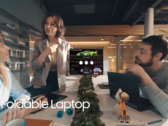 Apparemment, le Galaxy Book Fold 17 est le nom du premier ordinateur portable pliable de Samsung. (Image source : Samsung)