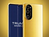 La seule constante dans le design du téléphone Trump T1 est la couleur or.