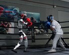 Dans un mois environ, Unitree organisera un combat de boxe entre deux robots humanoïdes sous le nom de "Unitree Iron Fist King : Awakening". (Source de l'image : Unitree via X)