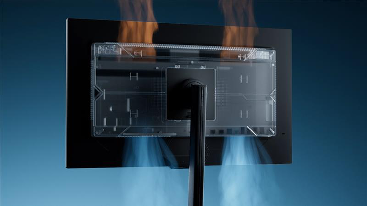 Le moniteur de jeu Gigabyte MO32U24 est doté d'un système de refroidissement sans ventilateur