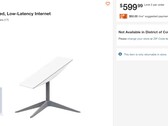 Les ensembles Starlink sont disponibles dans certains magasins (image : Home Depot)