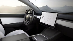 Les systèmes d&#039;infodivertissement de la Tesla Model 3 Y en Amérique sont désormais alimentés par AMD (image : Tesla)