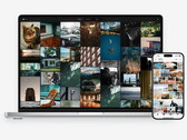 PC et smartphone avec ZimaOS Photos