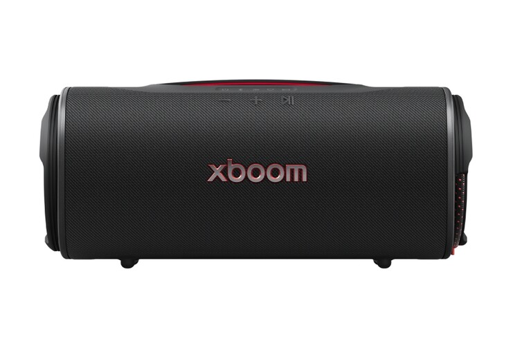 Cette enceinte est équipée d'une batterie remplaçable de 99 Wh qui offre jusqu'à 36 heures d'autonomie en lecture continue sur une seule charge.