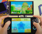 Anbernic a présenté un jeu à double écran pour la Nintendo DS sur quelques ordinateurs de poche récents, dont le RG476H illustré. (Source de l'image : Anbernic)