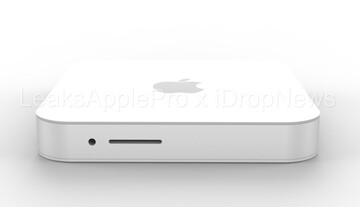 Dernier concept de Mac mini. (Image source : LeaksApplePro/iDropNews)