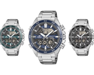 Image des nouvelles montres de la série Casio Edifice ERA-130D sur fond blanc.