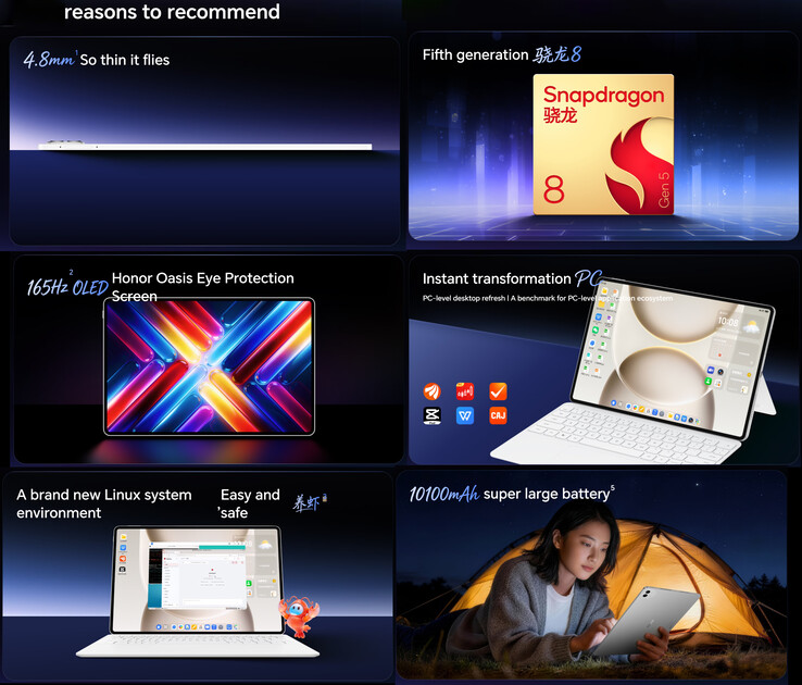 Points forts du MagicPad 3 Pro 12.3 (traduit de l'anglais)