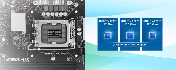 DeskSlim B760 avec prise en charge Intel