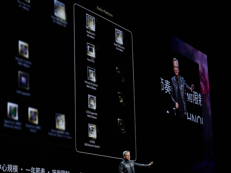 Une des rares annonces concrètes : Des données sur les performances de la future plateforme Ruby. (Photo : Andreas Sebayang/Notebookcheck.com)