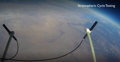 Une batterie EGI est testée dans la stratosphère. (Source : EGI)